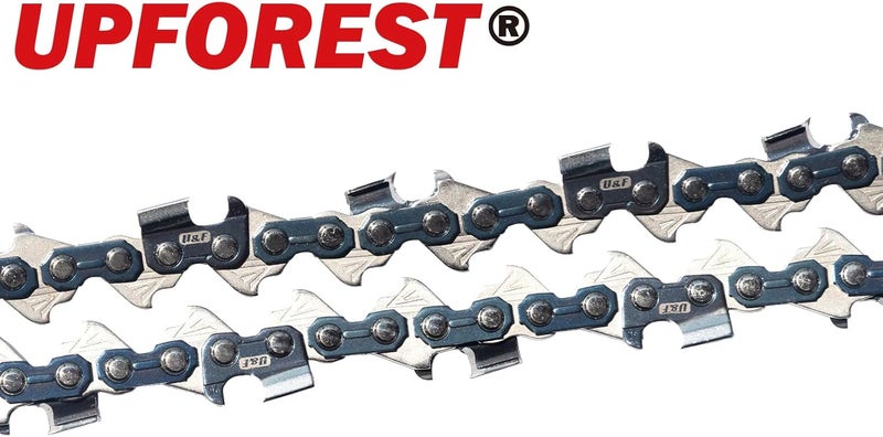UPFOREST 3PC 12" Chainsaw Chain For DEWALT DCCS620B DCCS620P1 DCCS620BWPR320B 20V ，RYOBI RY40509BTL RY40590-CMB1,WORX WG380 40V, Black & Decker LCS1240 40-Volt(90EOPX45) - Image 2